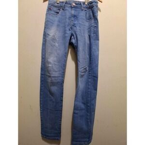 Bench Overhauled Denim Jeans Men's Size 31 Light‎ Wash Slim Fit Casual READ